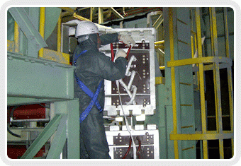 GA INDUCTION HEATER DOOR BALANCING 및 교체