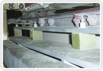 GA INDUCTION HEATER BODY ISOLATION 절연 BLOCK 교체